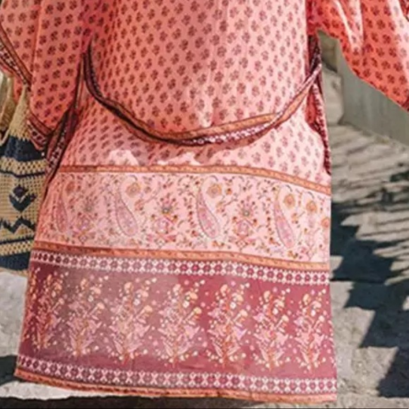 Beautiful desert sunset BoHo cover-up - Picture 3 of 8